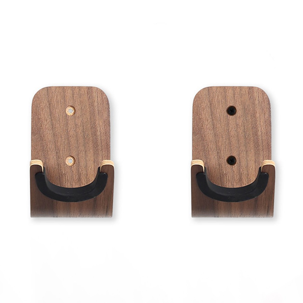 Acoustic Guitar Accessories Wooden Wall Mount Hook for Enhanced Instrument Care