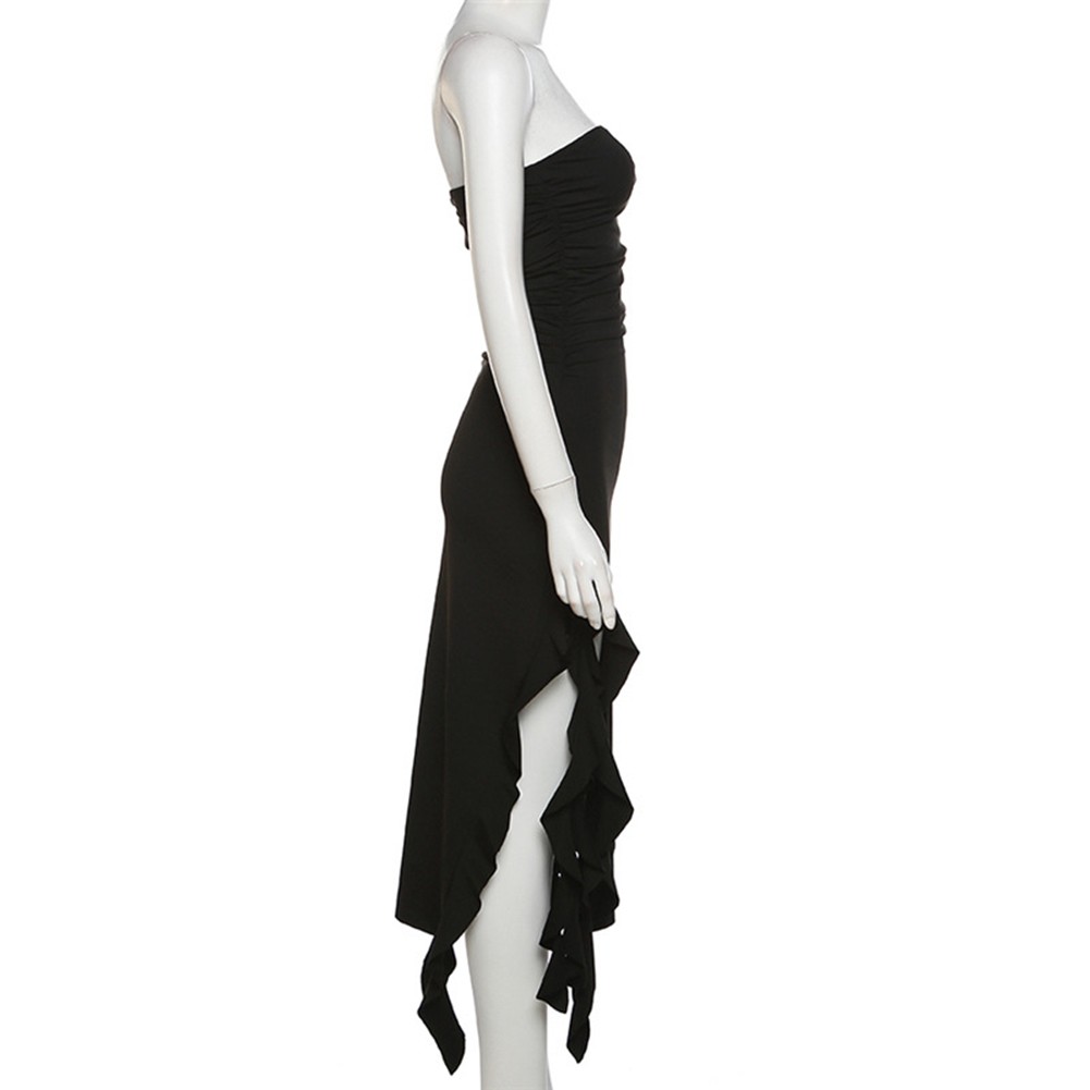 Woman Clothes Dress Daily Beach Holiday Dress Brand New Elegant Ruffles - Picture 22 of 31