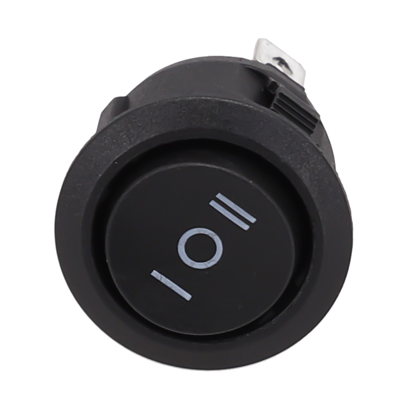 On/Off/On Rocker Switch On/Off/On Action Round SPST Contacts