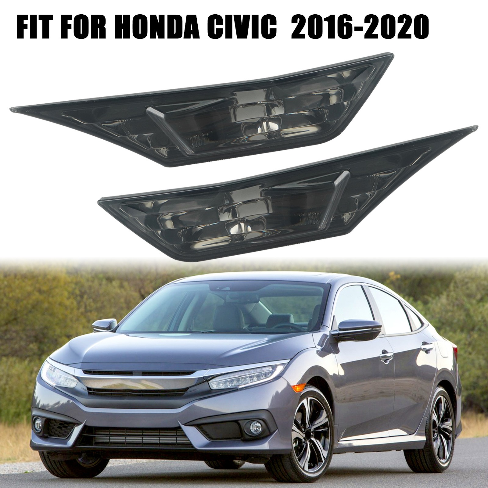 Side Marker Light Side Marker Light For Civic 2016-2021 Brand New - Picture 10 of 12
