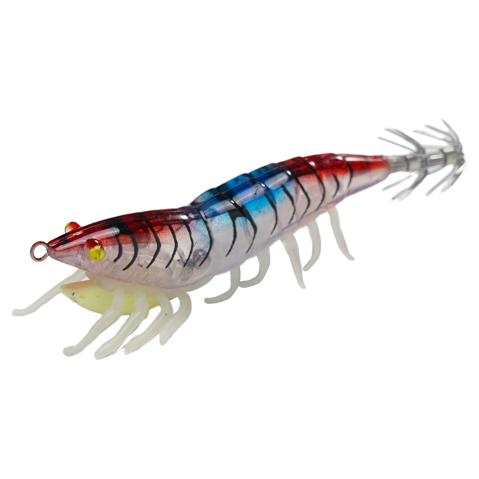 Appât de poisson calmar leurre crochet réaliste yeux 3D appâts en bois pêche - Imagen 33 de 82