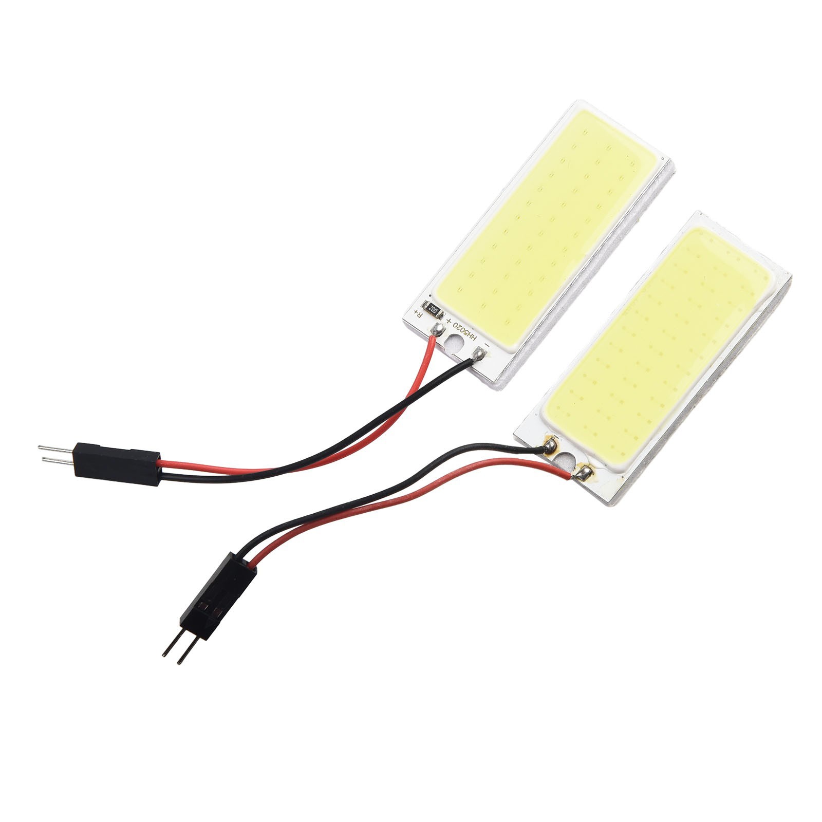 Car Panel Lamp COB LED Panels Interior LED Light Bulbs Map Set With Adapters - Picture 10 of 12