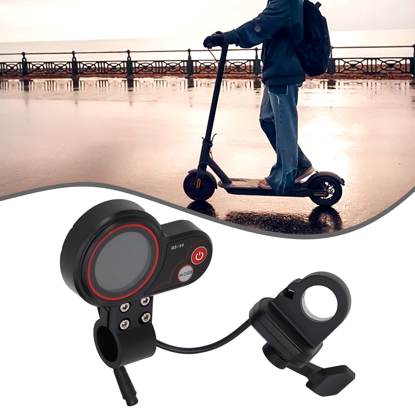 High Strength Plastic Thumb Throttle LCD Display for QSS4 36V60V Scooter - Picture 41 of 48
