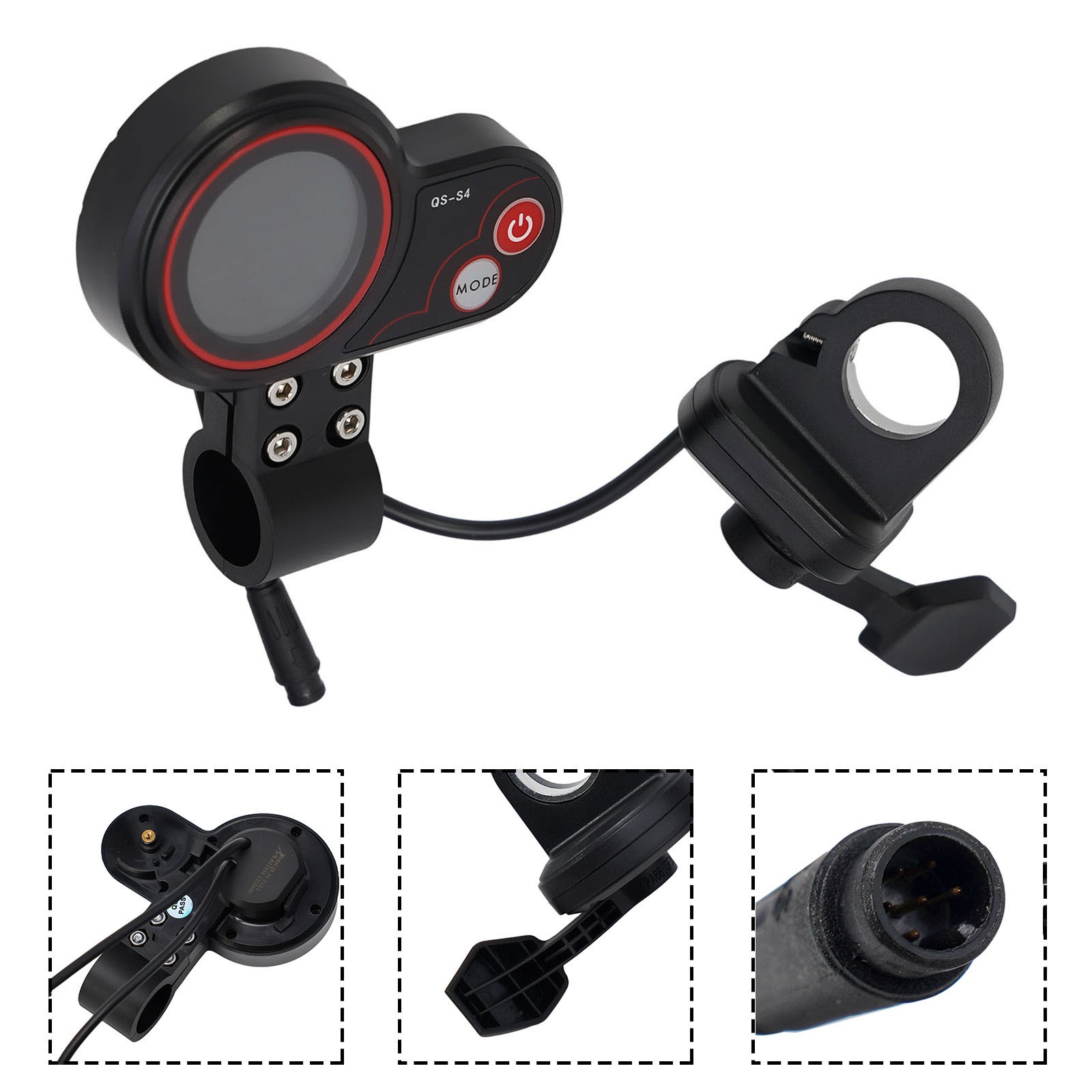 High Strength Plastic Thumb Throttle LCD Display for QSS4 36V60V Scooter - Picture 38 of 48