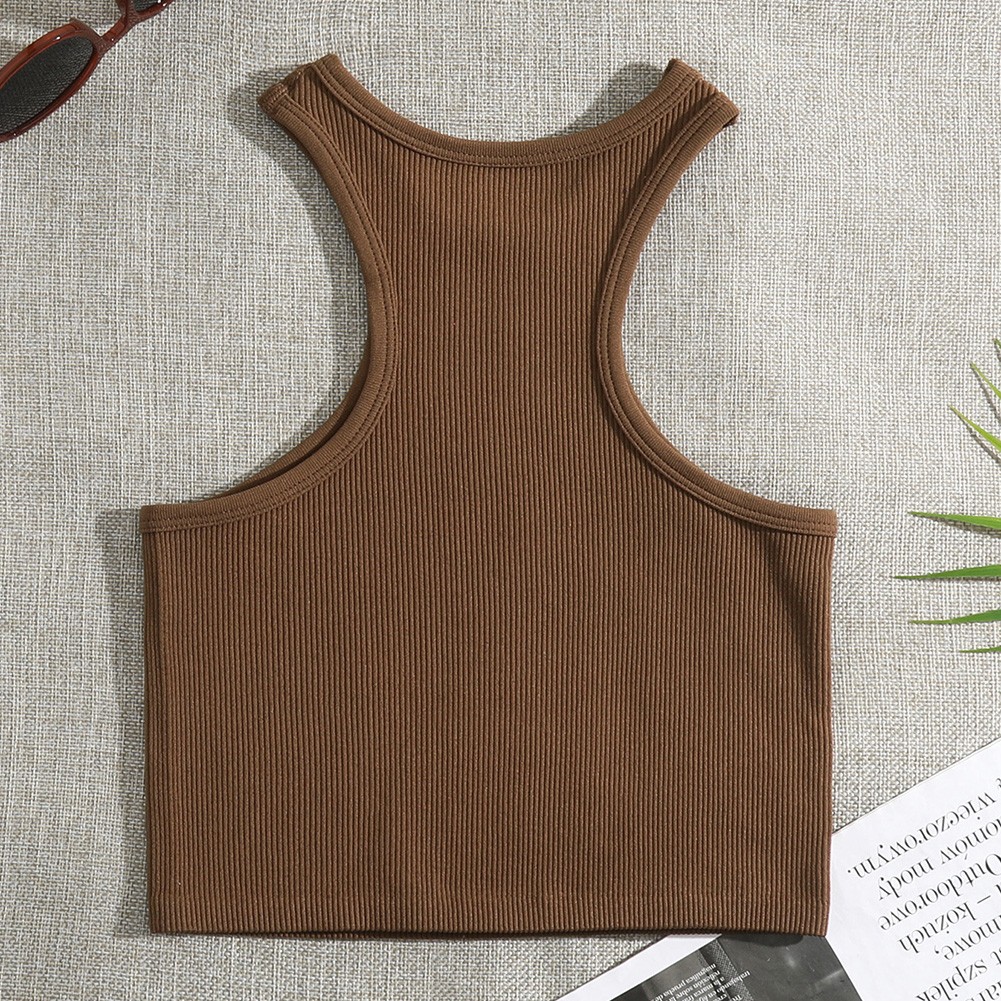 Sexy Sports Crop Top Women Fitness Yoga Tank Gym Vest Seamless Sweatshirt - Picture 23 of 32