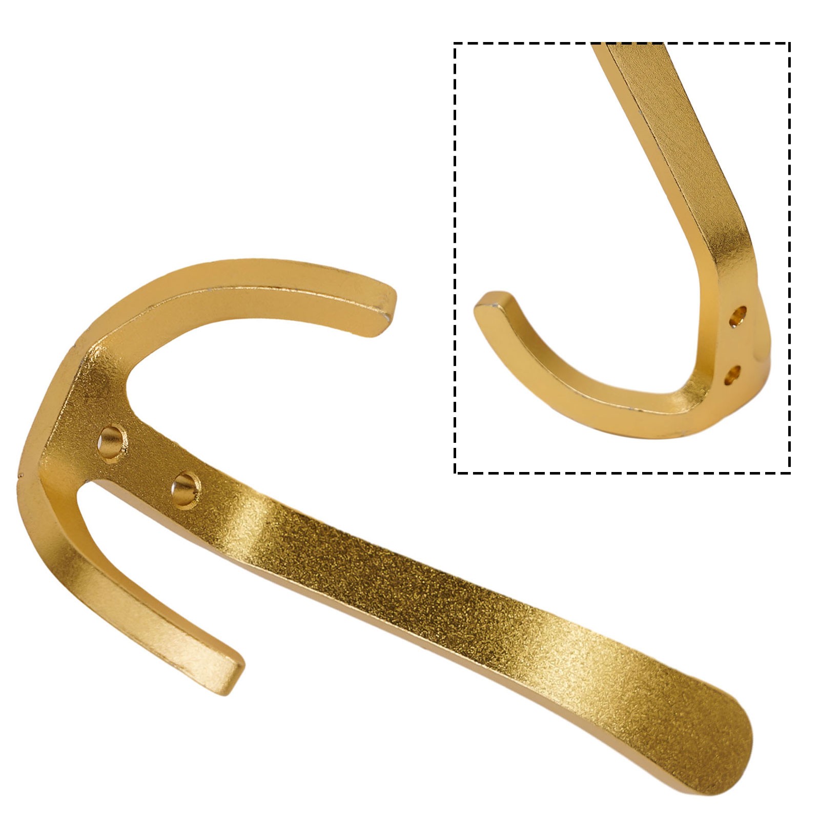High Quality Aluminum Alloy Wall Hook Rust Proof Waterproof and Versatile - Picture 27 of 48