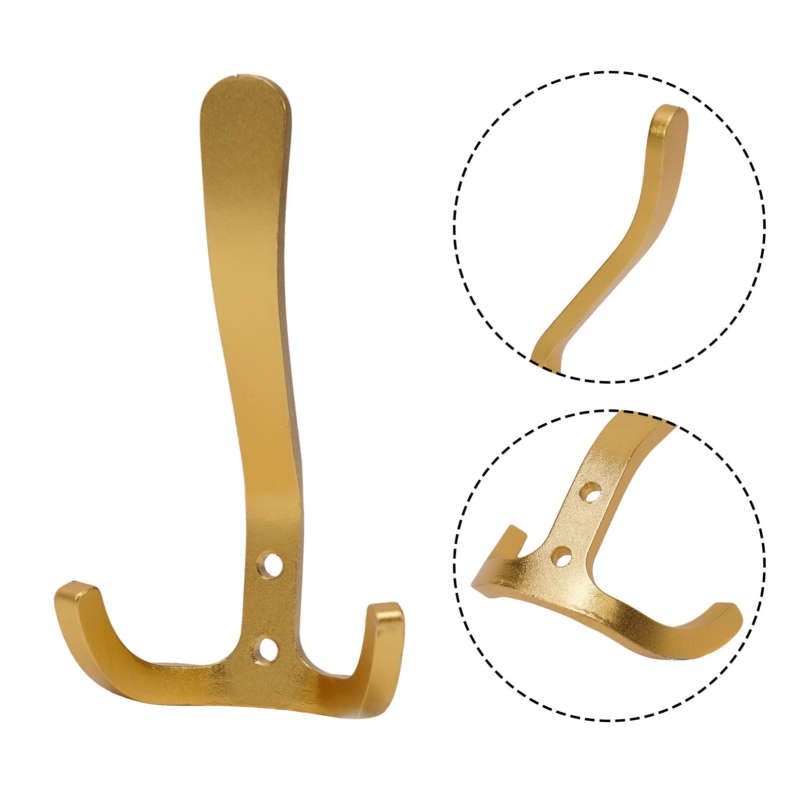 High Quality Aluminum Alloy Wall Hook Rust Proof Waterproof and Versatile - Picture 28 of 48