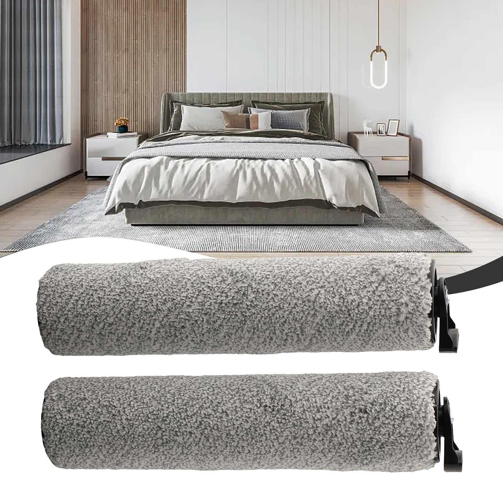 2 Pack Roller Brush For Tineco For IFLOOR 2 Wet Dry Cordless Vacuum - Bild 14 von 23