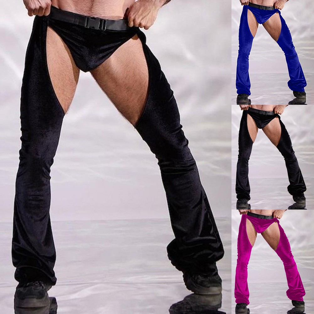 BRAND NEW WETLOOK Pants Underwear With Thongs Ass-less Daily Nightclub Wear  £26.63 - PicClick UK