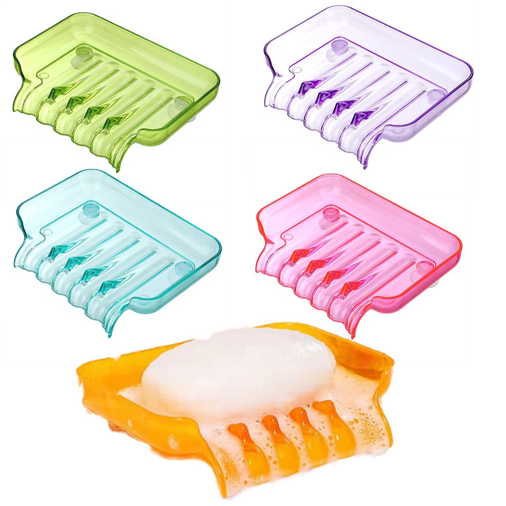 Creative 2024 Soap Box Plastic Bathroom Accessories Creative Soap Box Kitchen Shower