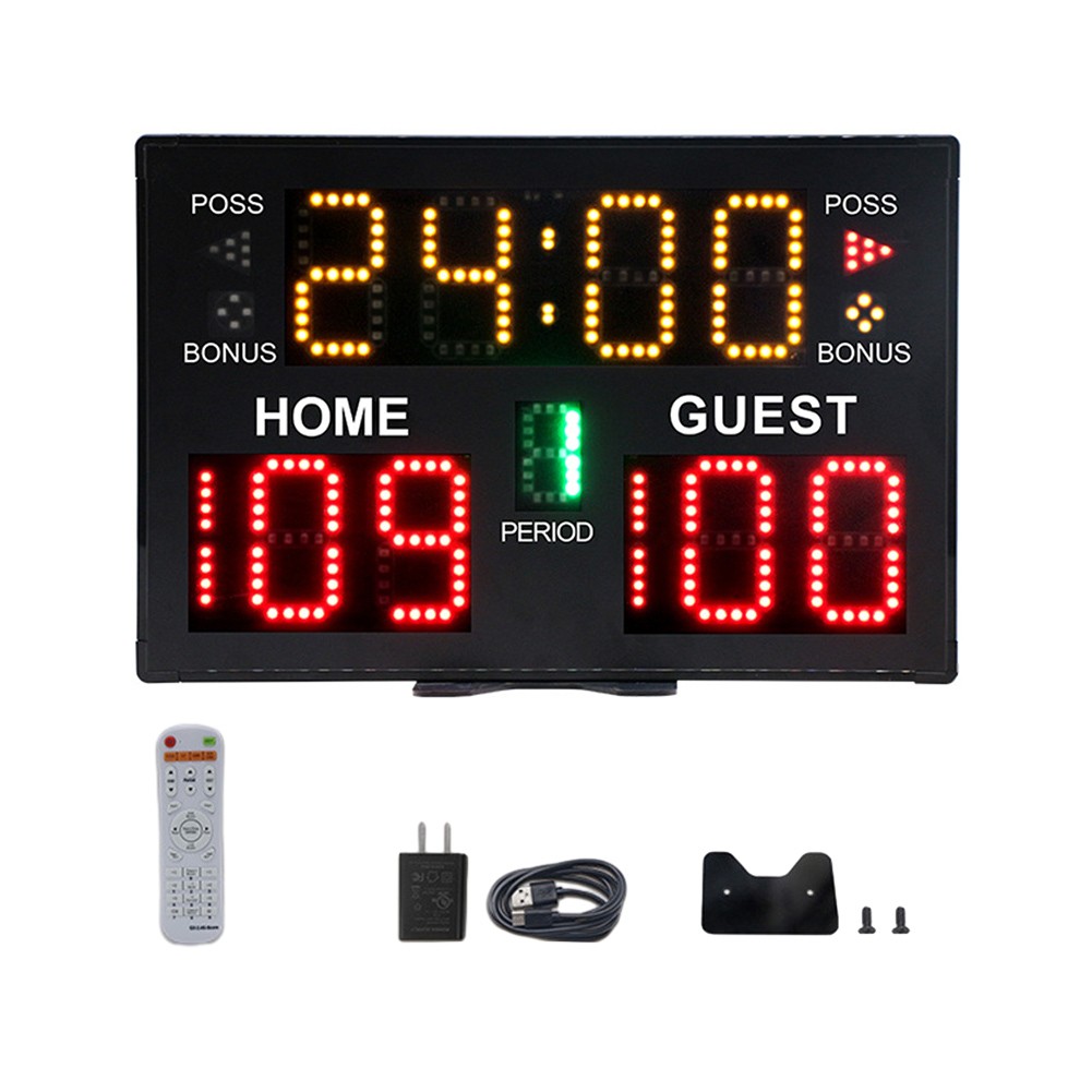Wall Mountable LED Digital Scorer for Basketball Perfect for Indoor & Outdoor - Picture 11 of 20