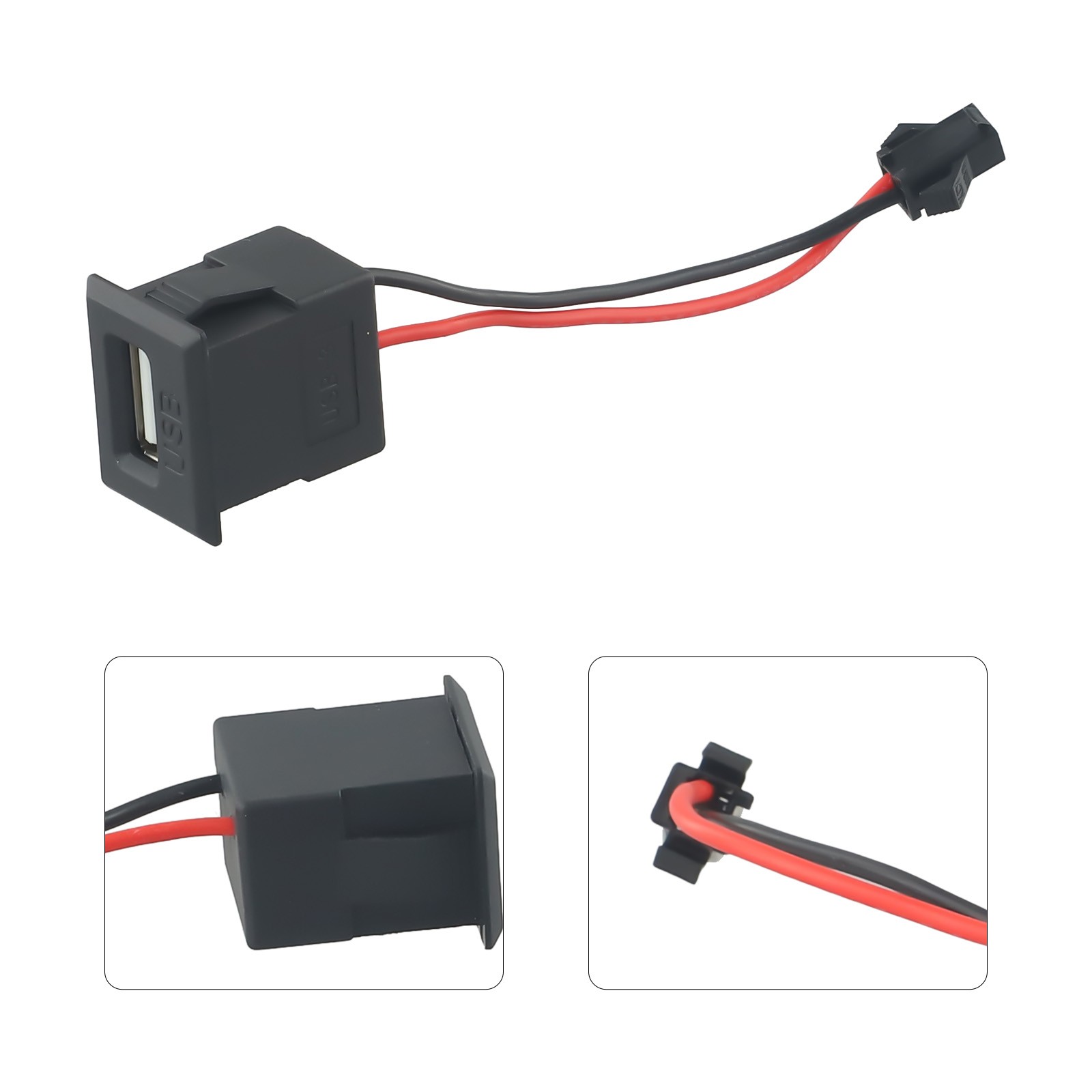 USB -Ladeanschluss USB -Ladeanschluss SM Weibliche Sockel USB -Ladeanschluss - Produktbild 3