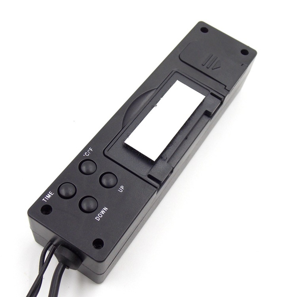 Premium Car Clock Thermometer Voltage Meter for Temperature Monitoring - Picture 4 of 17