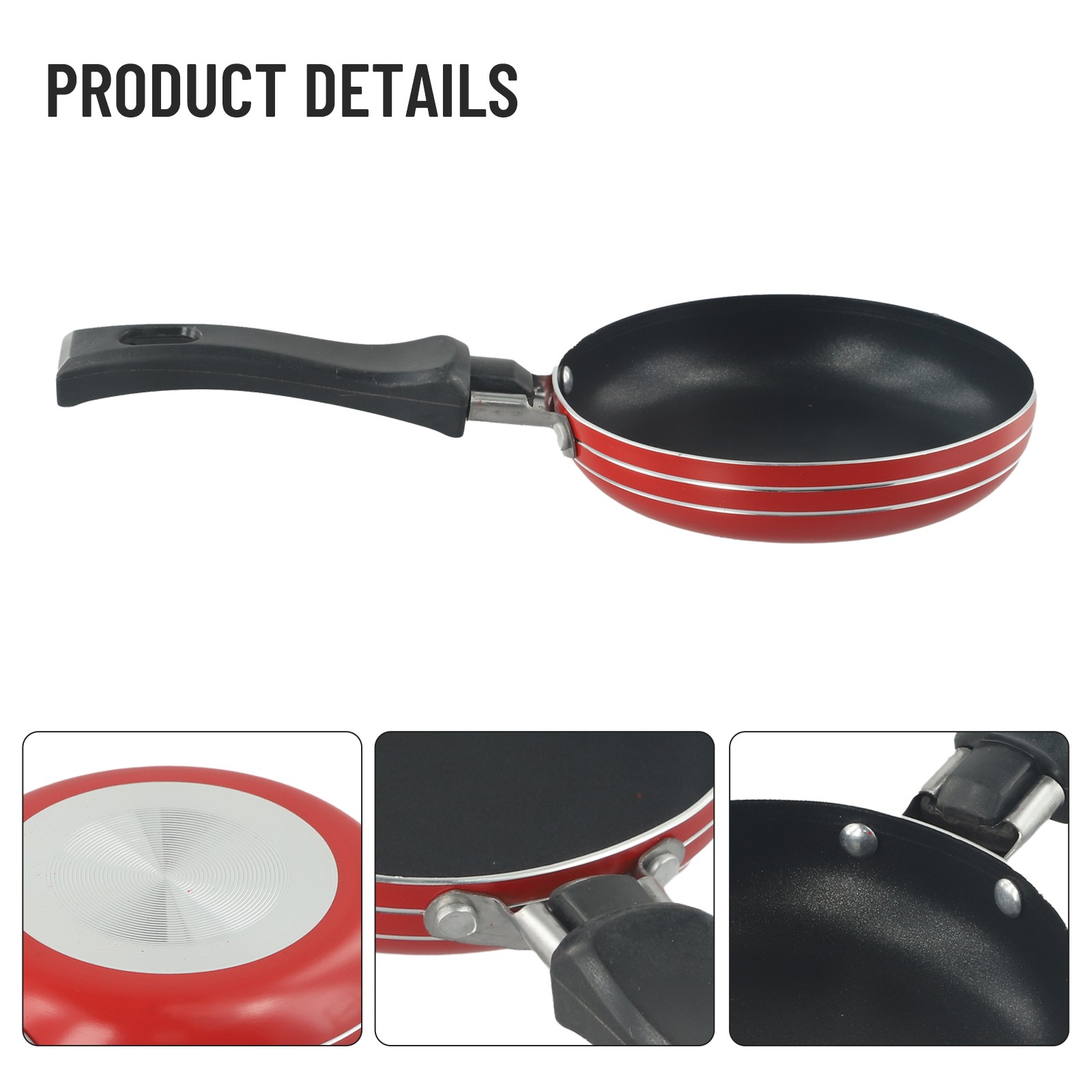 Padella Casseruola Mini Antiaderente Colore Casuale Acciaio Inox Padella Nuova - Foto 41 di 48