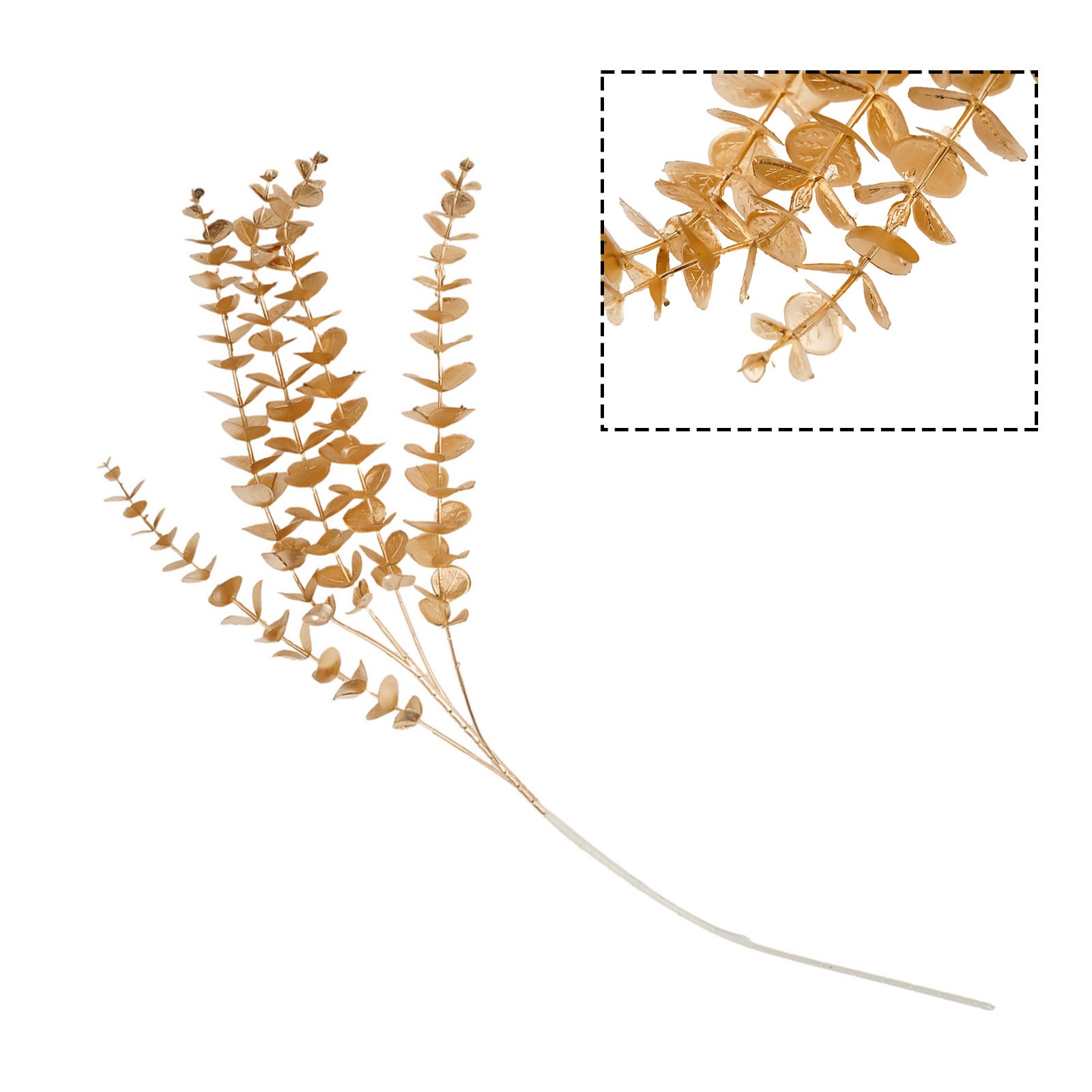 Ventaglio oro colore oro foglia simulato fiore decorazione simulata regali creat - Imagen 14 de 42