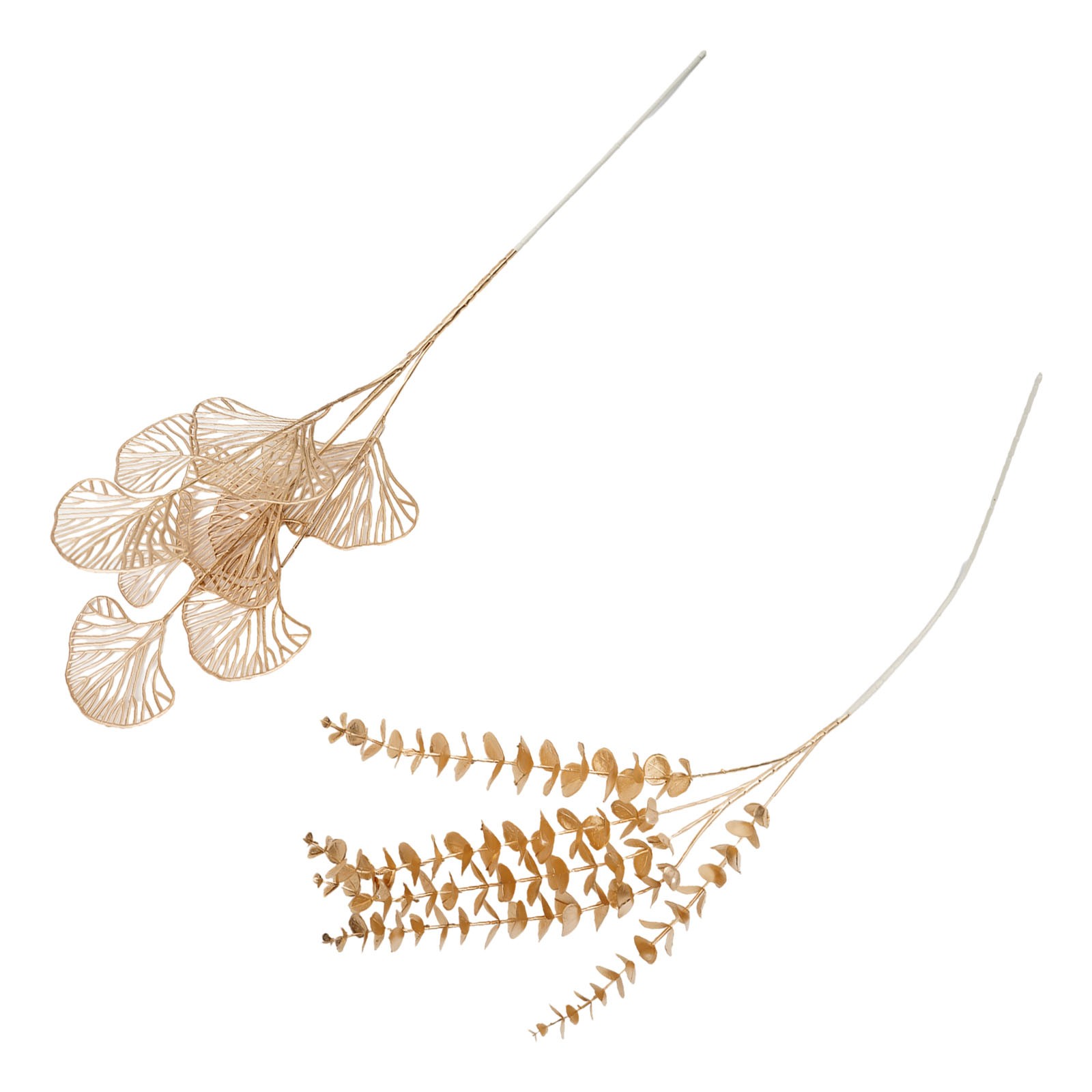 Ventaglio oro colore oro foglia simulato fiore decorazione simulata regali creat - Imagen 20 de 42