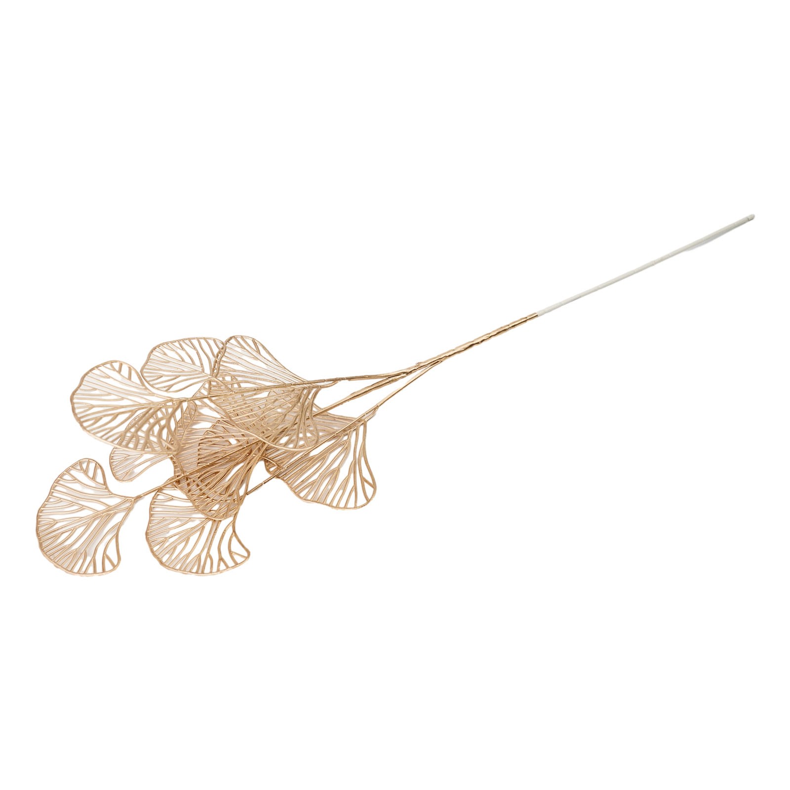 Ventaglio oro colore oro foglia simulato fiore decorazione simulata regali creat - Imagen 26 de 42