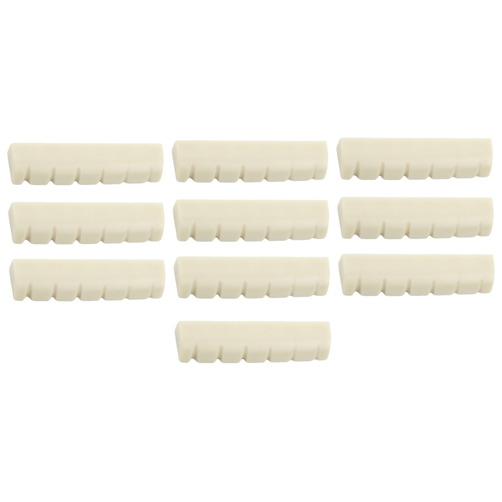 Sillín de tuerca de hueso para guitarra 10 piezas blanco 43x6x8,4 mm accesorios de 6 cuerdas - Imagen 13 de 24