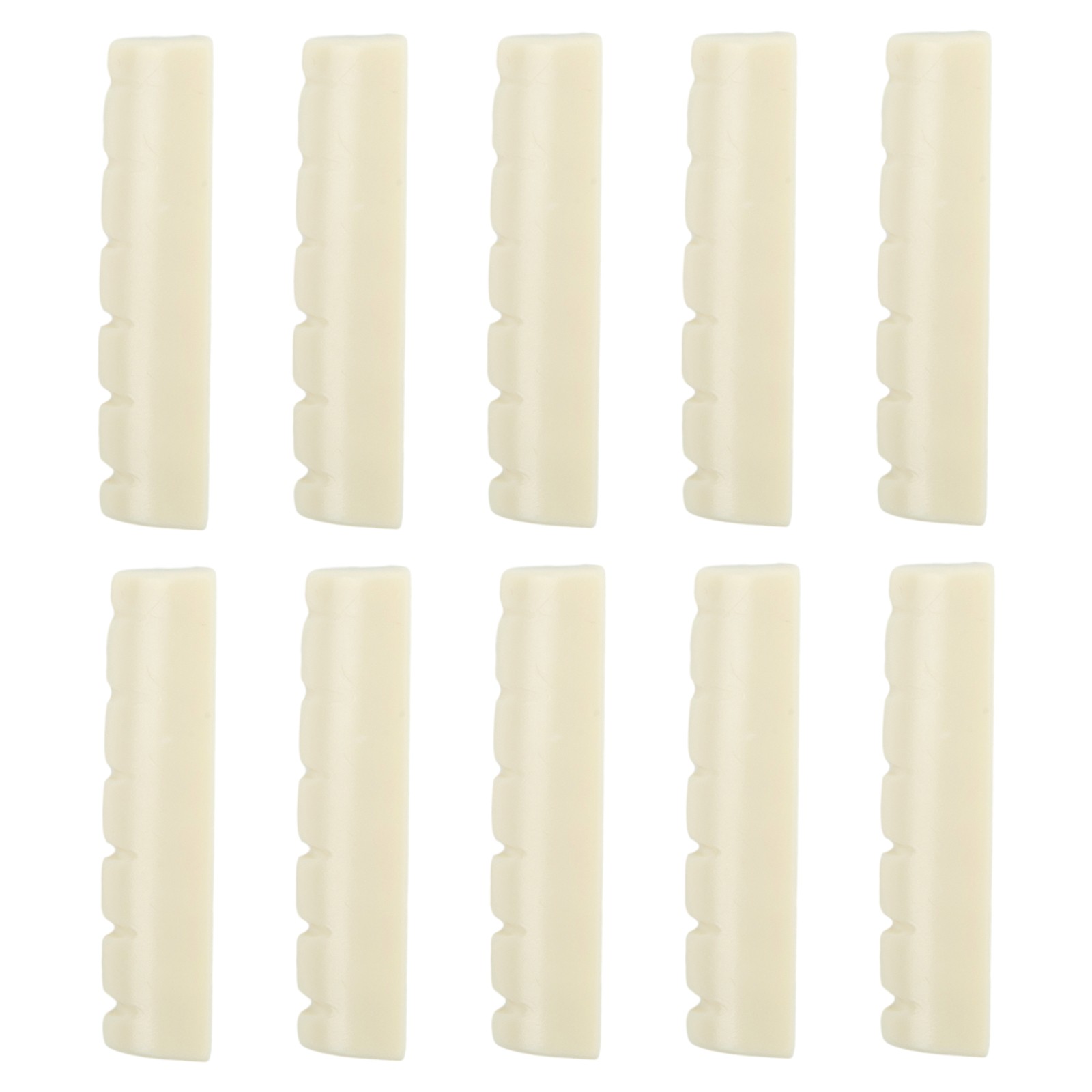 Sillín de tuerca de hueso para guitarra 10 piezas blanco 43x6x8,4 mm accesorios de 6 cuerdas - Imagen 14 de 24