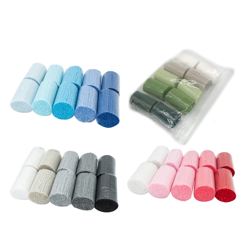 Abundant Strands 10 Rolls of Latch Hook Short Yarn for Home Decoration - Picture 14 of 22