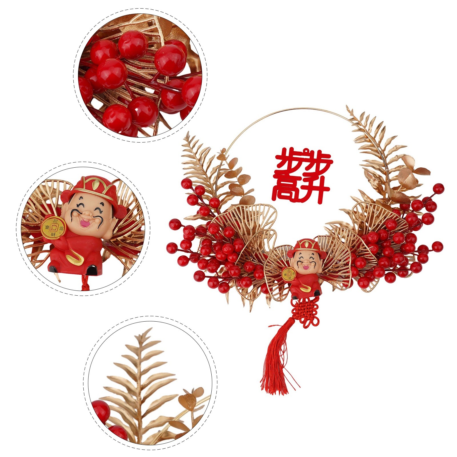 Einzigartige Frühlingsfest Dekoration LED Lampe mit chinesischem Segenssymbol - Bild 14 von 36