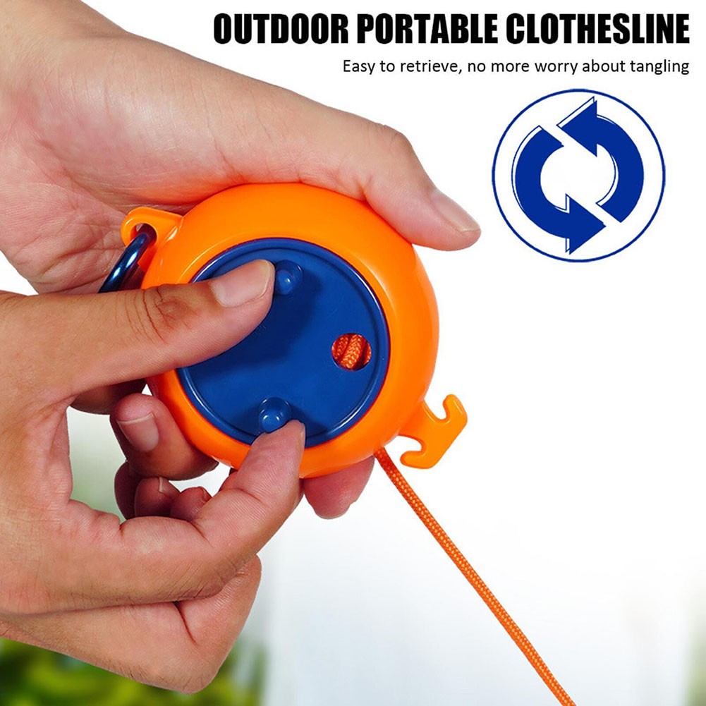 Indoor Outdoor Retractable Feet Heavy Duty Clothesline Complete Accessories - Picture 14 of 21
