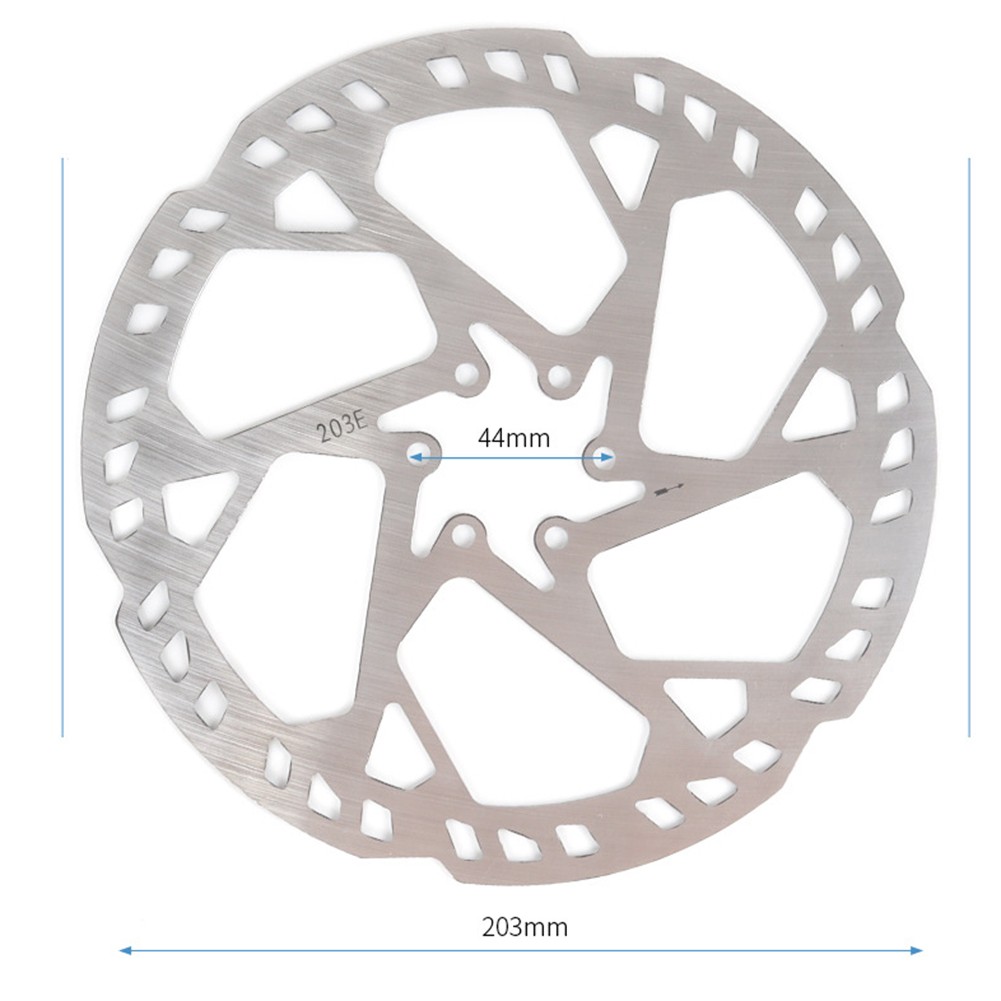 Set of 2 Disc Rotors for Electric Scooter Bike Sizes 140mm 160mm 180mm 203mm - Picture 29 of 49