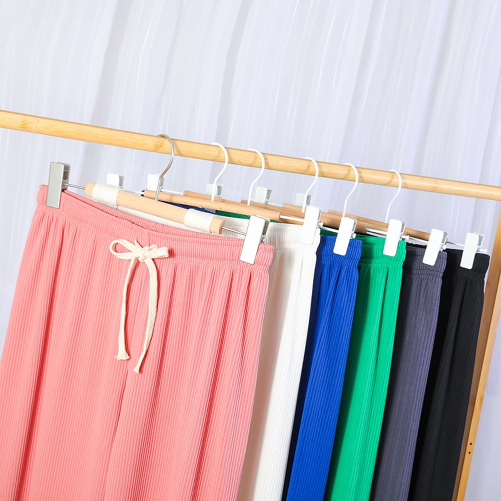 Pantalon ample corde à serrer 2024 cool et léger jambe pantalon ample pour femmes g