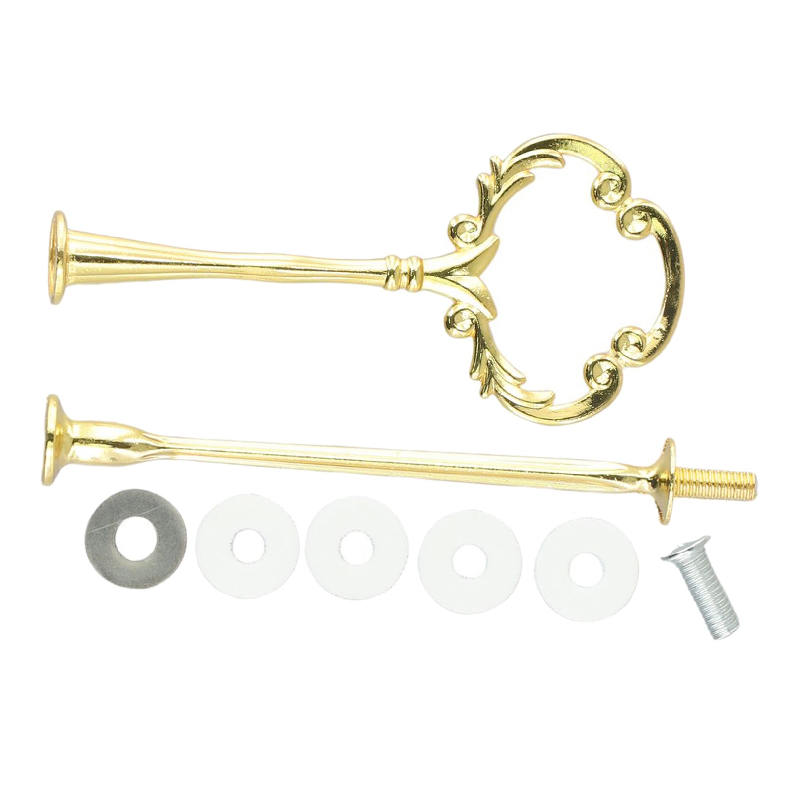 Practical and Functional Cake Plate Stand Cupcake Fittings Silver Golden - Picture 34 of 61