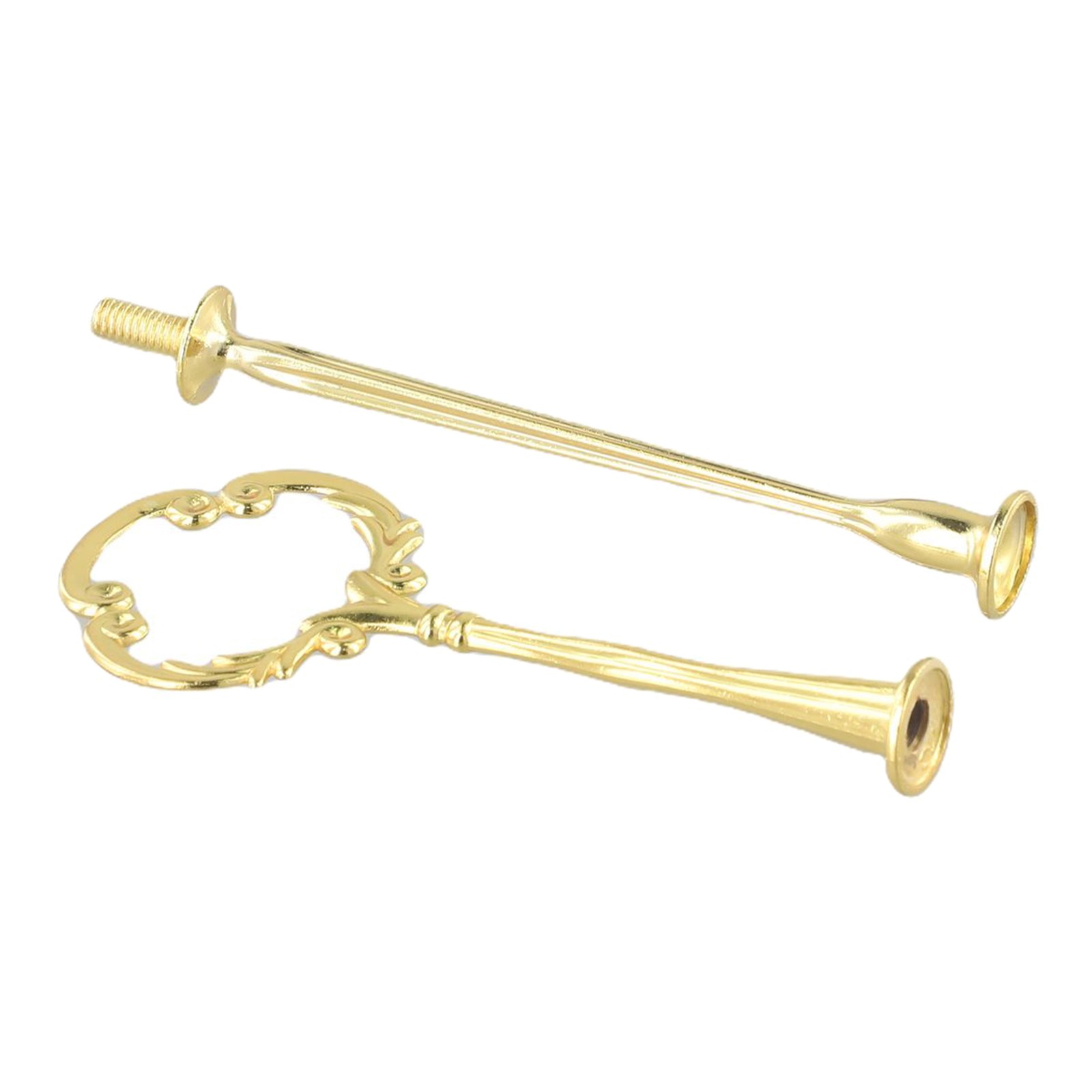 Practical and Functional Cake Plate Stand Cupcake Fittings Silver Golden - Picture 27 of 61