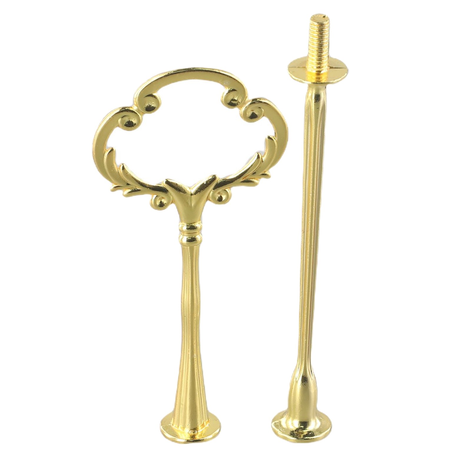 Practical and Functional Cake Plate Stand Cupcake Fittings Silver Golden - Picture 33 of 61