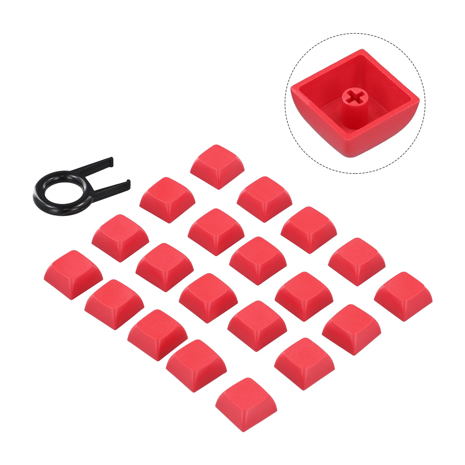 Vibrant Multicolor PBT Keycaps for MX Cross Mechanical Keyboards 20PCS - Picture 19 of 27
