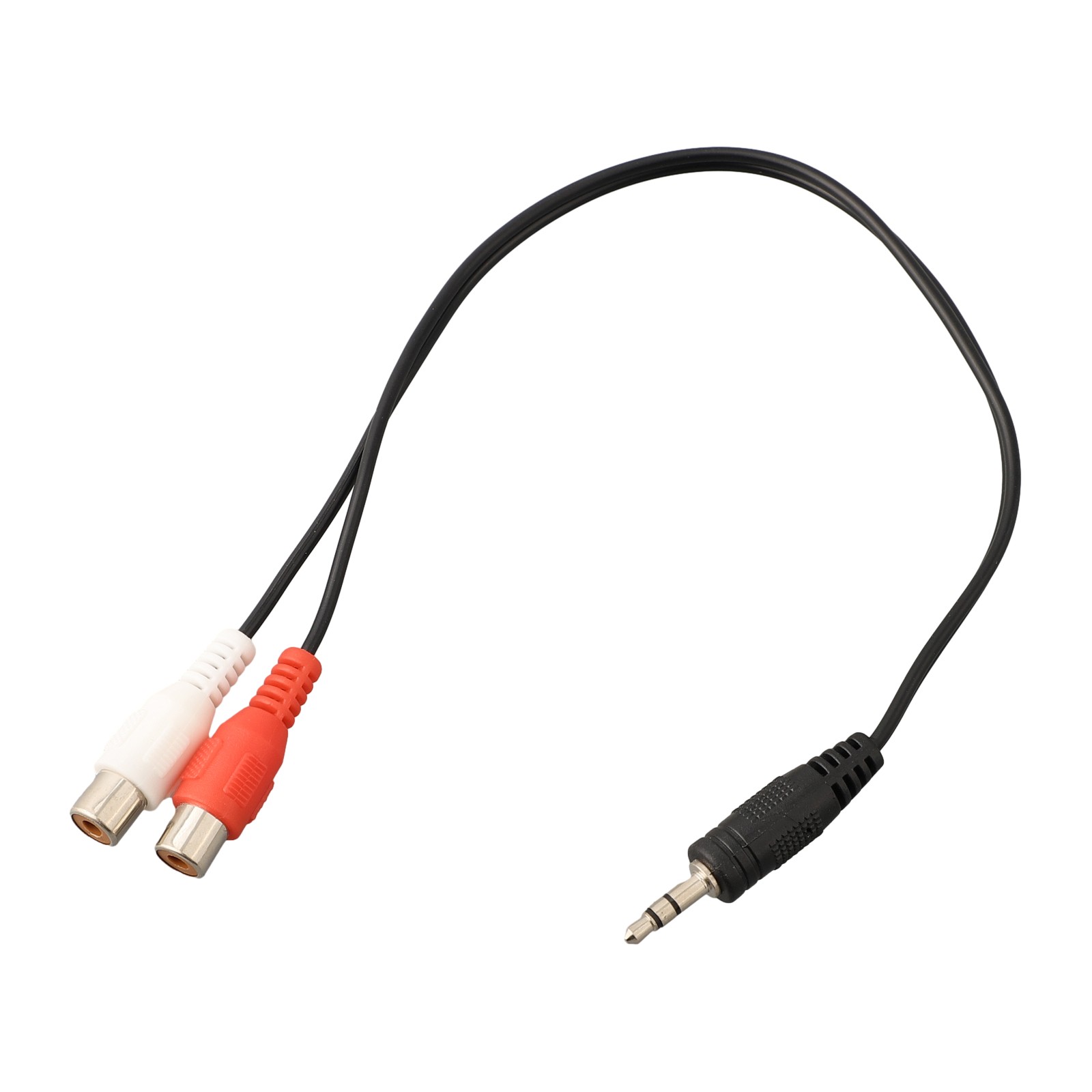 For iPad Audio cable Gold 1/8 Stereo Female For iPhone Jack To 2 Male Practical - Photo 12/12