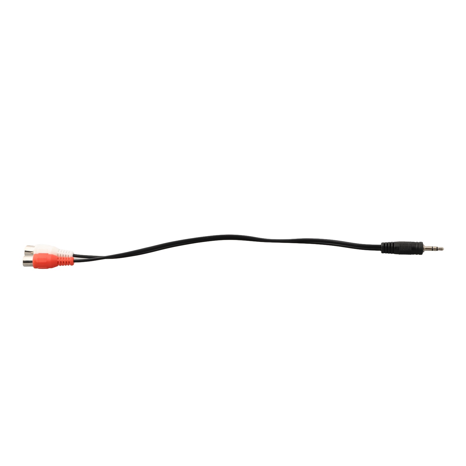 For iPad Audio cable Gold 1/8 Stereo Female For iPhone Jack To 2 Male Practical - Photo 10/12