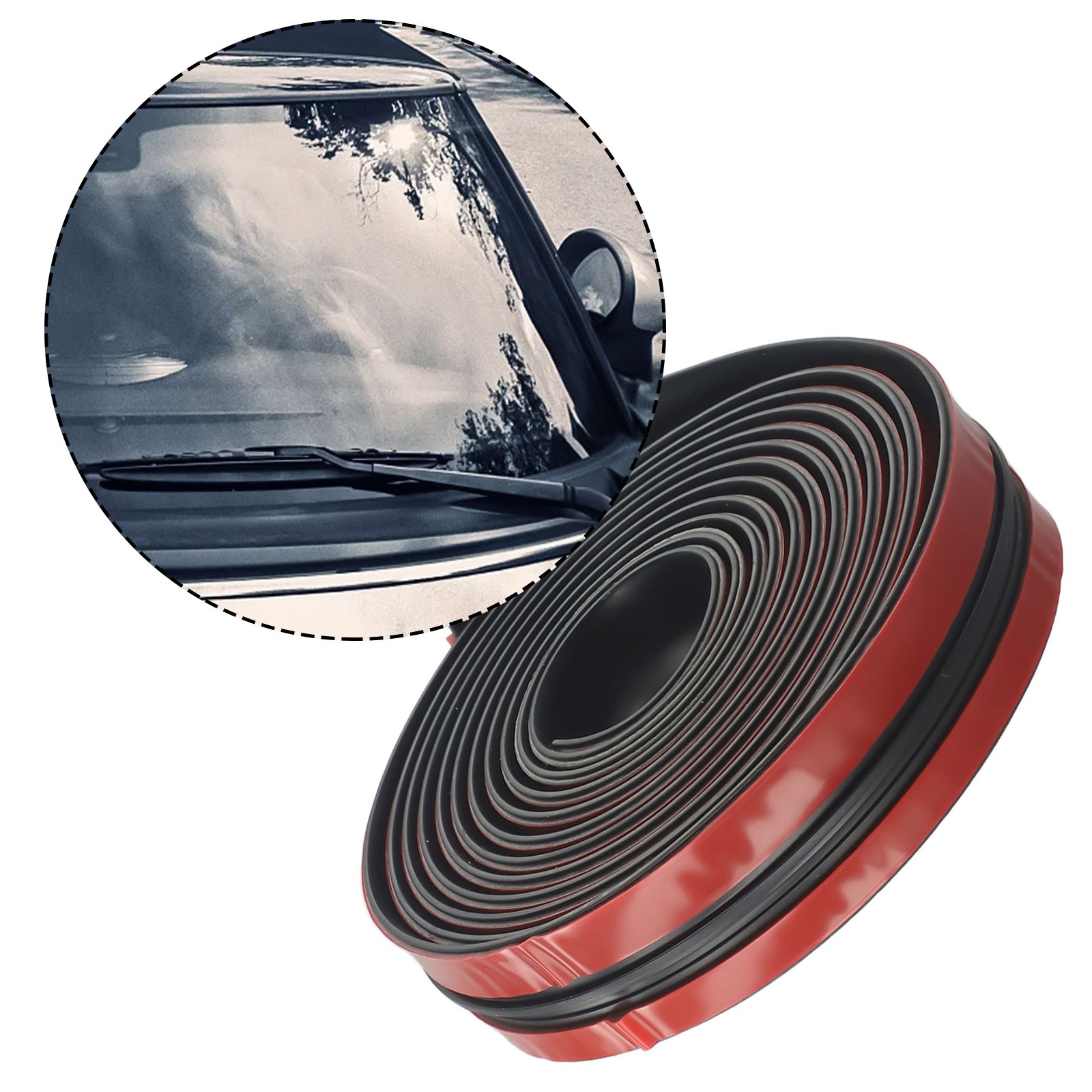 Car Rubber Strip Edge Sealing Auto Roof Windshield Sealant-Protector Glass Kit - Bild 38 von 47