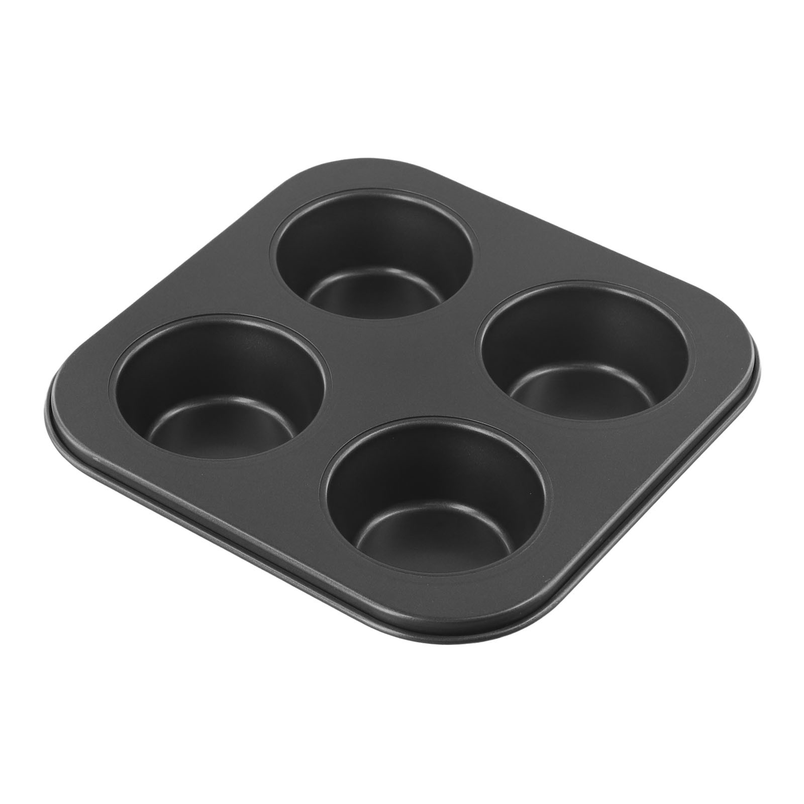 Formato perfetto per cottura stampo per cupcake in silicone 4 tazze antiaderente stampi per torte - Foto 16 di 36