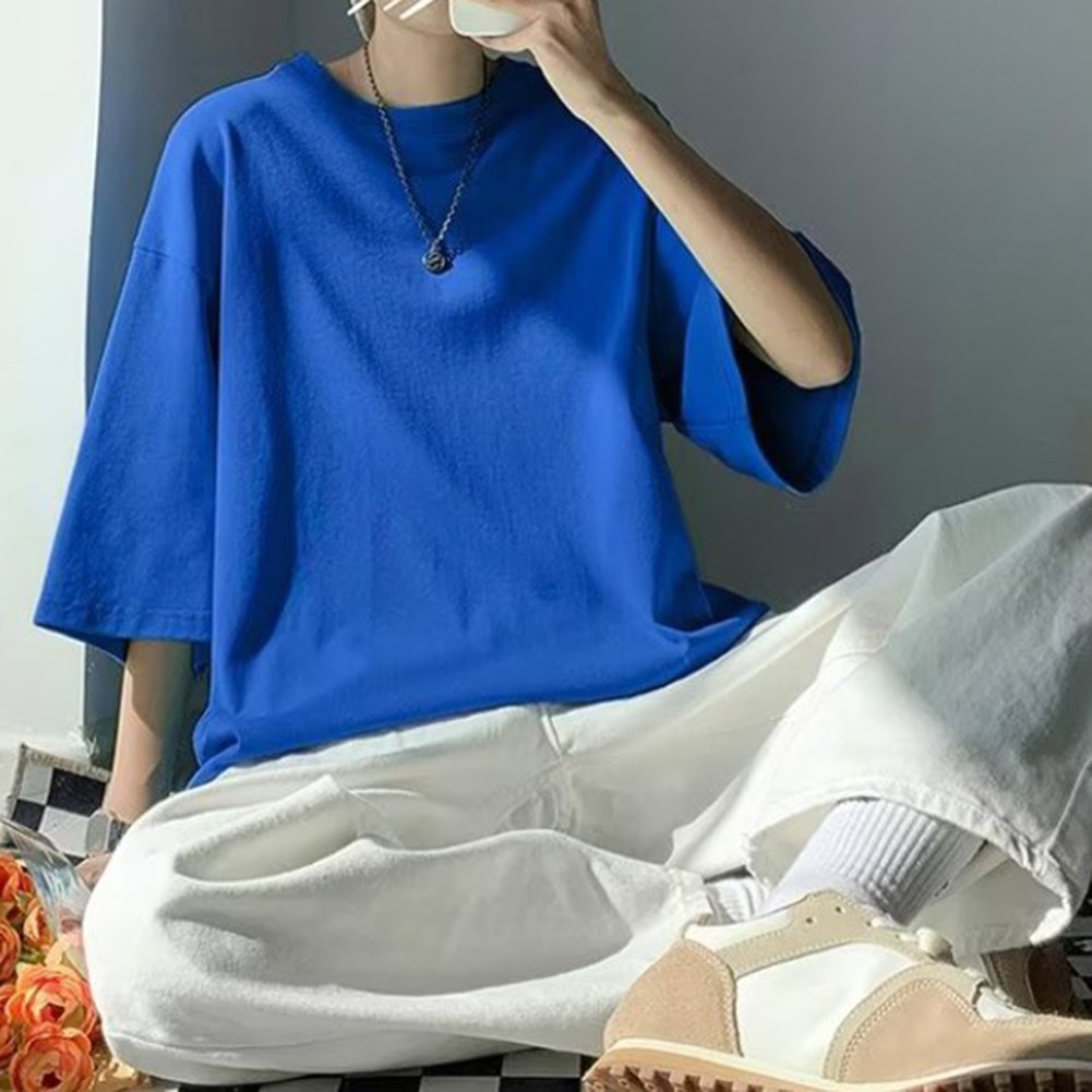 Comfy Beach Club Daily T-Shirt Tops Comfortable Loose Tops Male Men O Neck - Picture 20 of 27