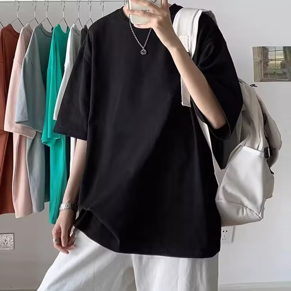 Comfy Beach Club Daily T-Shirt Tops Comfortable Loose Tops Male Men O Neck - Picture 15 of 27