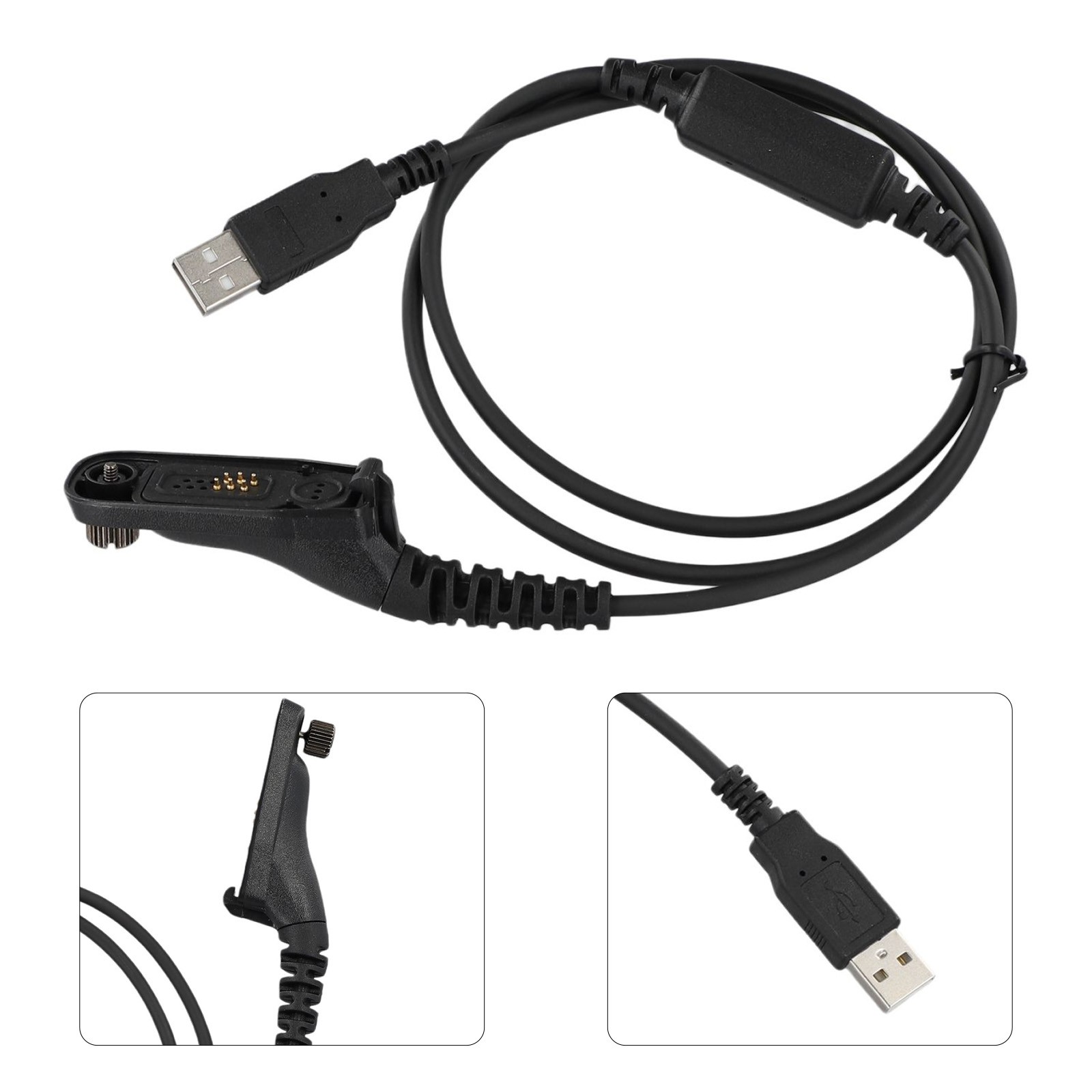 Enhanced Performance USB Programming Cable for Motorola Two Way Radios - Zdjęcie 12 z 12