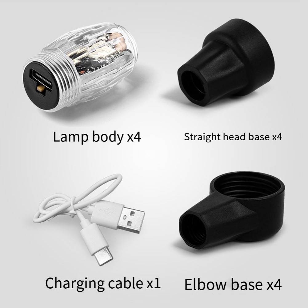 Make a Statement on the Road with RGB LED Wheel Tyre Tire Air Valve Lamp - Picture 13 of 13
