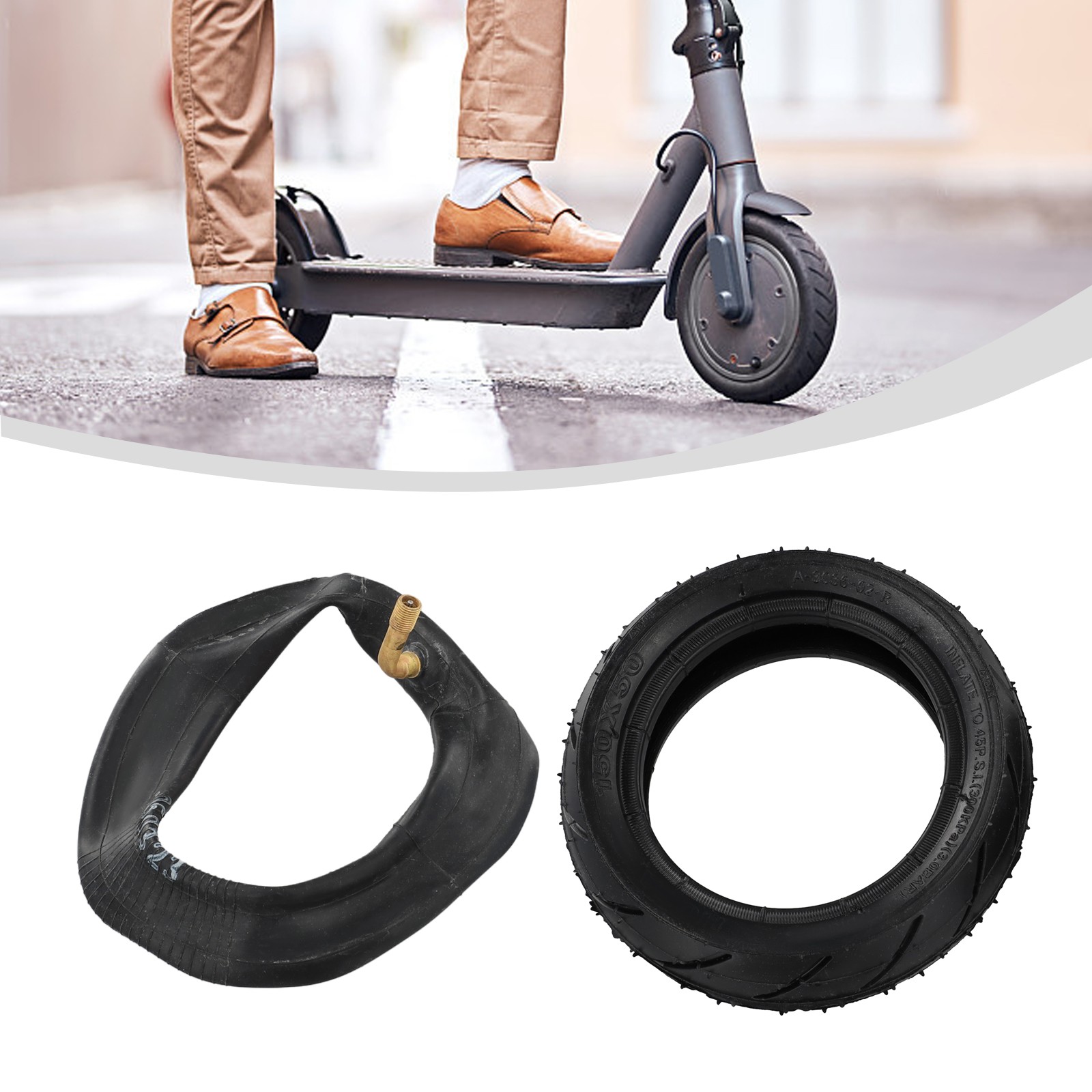 6 Inch 150x50 Inner/Tube& Outer Tire For Small /Surfing Electric Skateboard /new - Picture 44 of 46