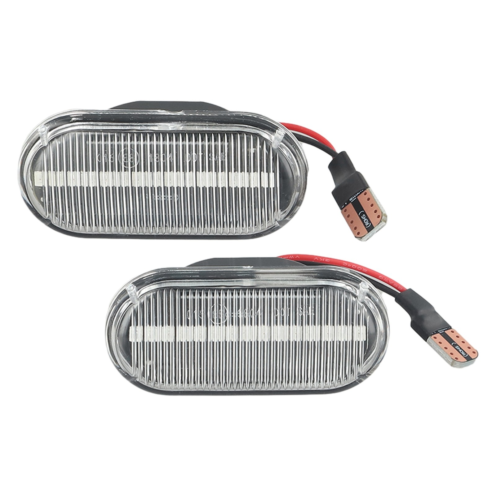 Brand New Side Light Turn Signal 12V DC Indicator Yellow Light 2PCS 50000h - Picture 2 of 12