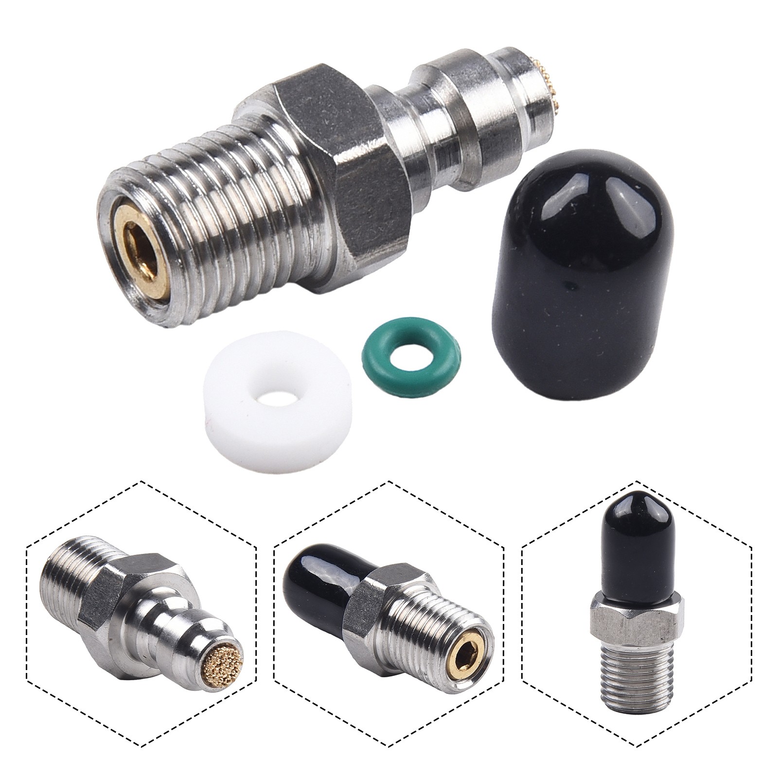 Easy to Connect 8MM Edelstahl Schnellverbinder Stecker für Pumpeninstallation - Bild 36 von 43