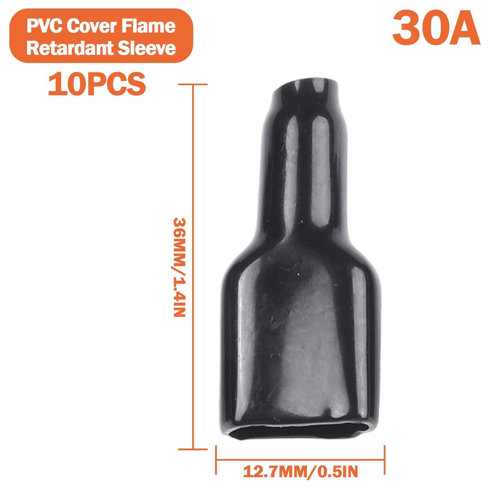 High Power PVC Octopus Cover Sheath for Anderson Type Connector Plug 10 Pack - Picture 12 of 12
