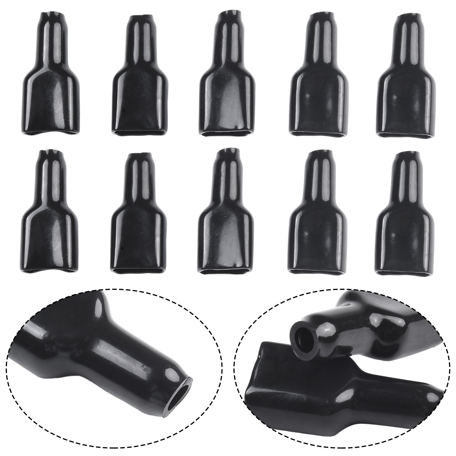 High Power PVC Octopus Cover Sheath for Anderson Type Connector Plug 10 Pack - Picture 1 of 12