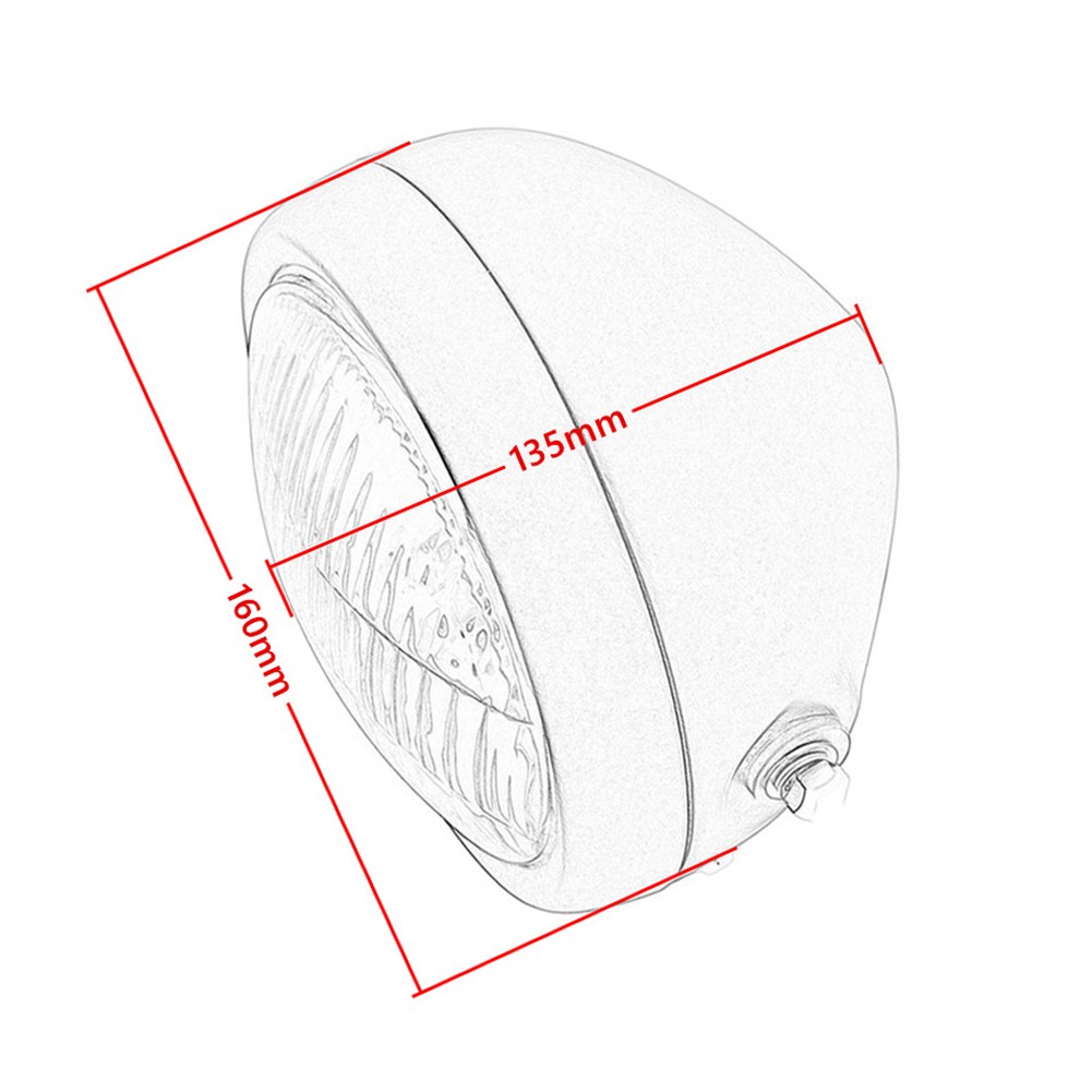 Enhanced Visibility with 40W Halogen Lamp CGGN125 6 5 inch Headlight Assembly - Picture 15 of 18