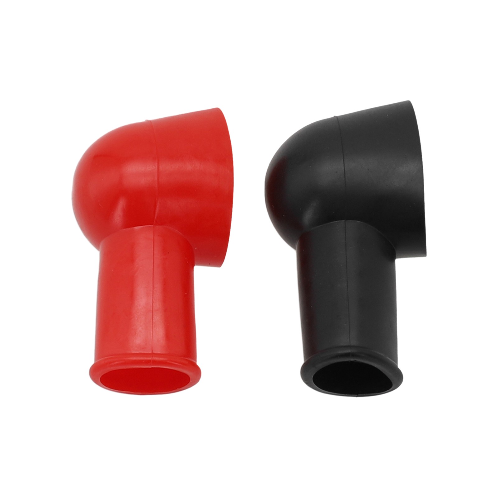 2x Car Trucks Rubber Red Black Battery Terminal Protective Cover Insulating Cap - Picture 7 of 24