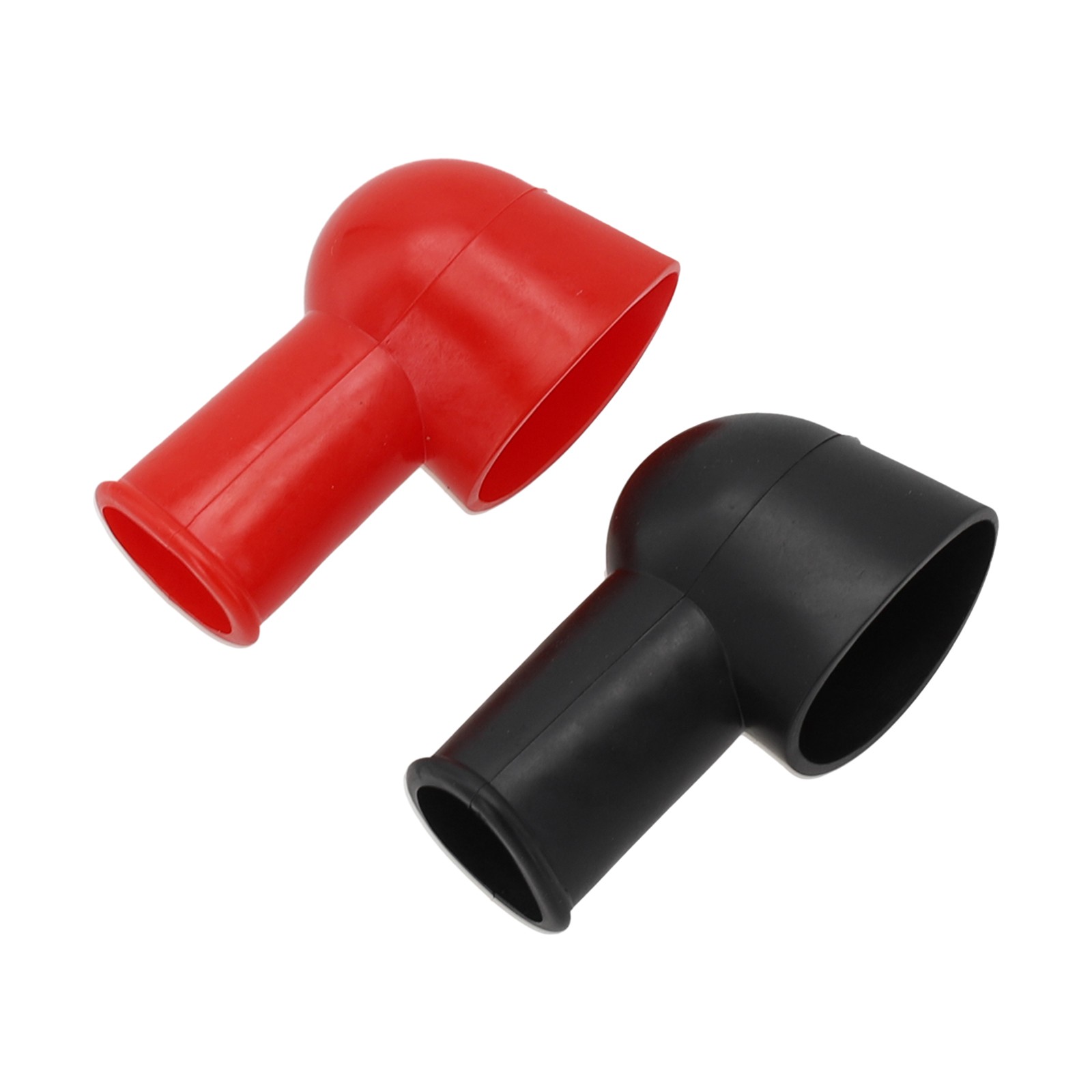 2x Car Trucks Rubber Red Black Battery Terminal Protective Cover Insulating Cap - Picture 13 of 24