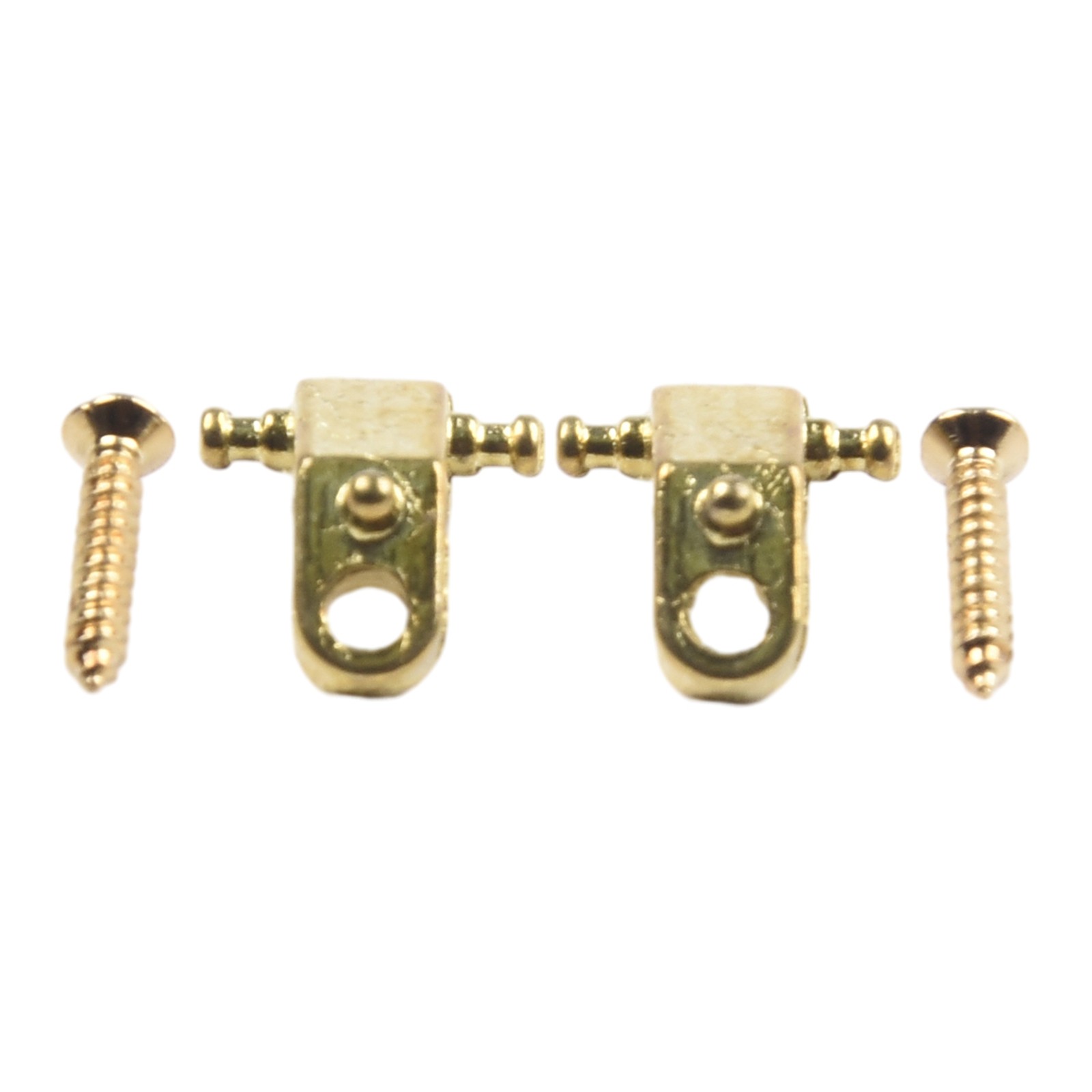 Guitar String Tree Retainer In Chrome/gold With Mounting Screws Instrument New - Picture 24 of 30
