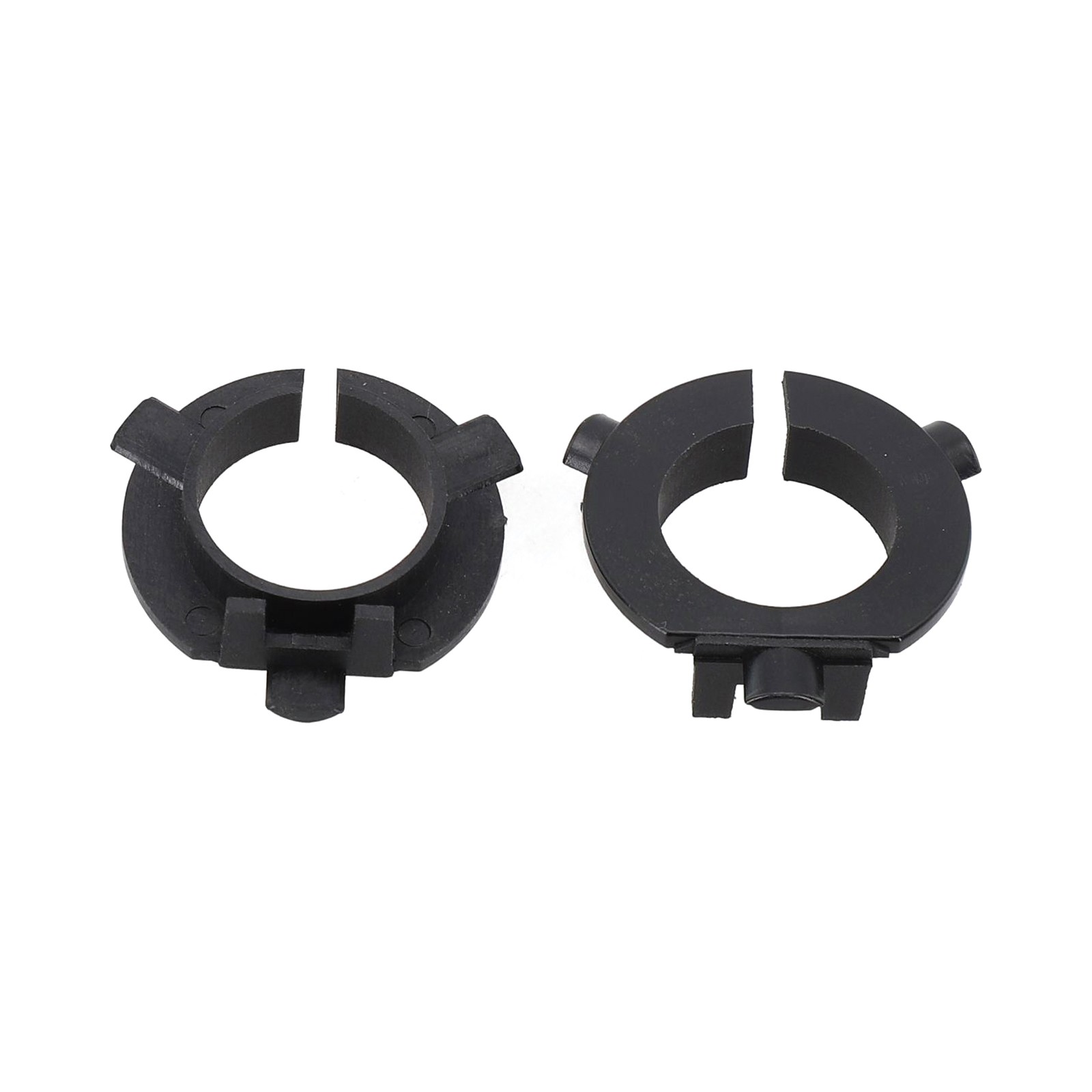 Headlight Holder H7 LED Black Bulb Holder Front Replaces Retainer 2pcs